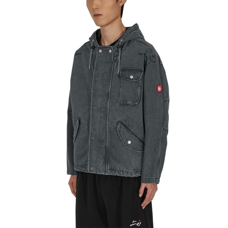 Cav Empt FW21 Grey Denim Zip-Up Parka Jacket. CES20JK12 圖 5