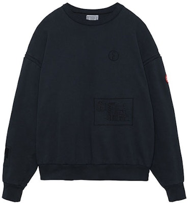 Cav Empt FW21 Letter Pullover Sweatshirt Black CES20CS18 Buy Cav Empt FW21 Letter Pullover Sweatshirt Black CES20CS18