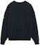 Lookbook Cav Empt FW21 Letter Pullover Sweatshirt Black CES20CS18