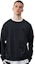 Shop Cav Empt FW21 Letter Pullover Sweatshirt Black CES20CS18