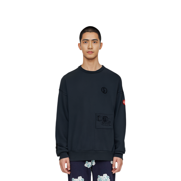 Purchase Cav Empt FW21 字母設計套頭衫 黑色 CES20CS18