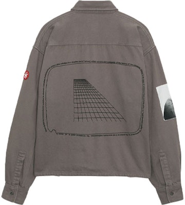 Cav Empt FW21 Logo Patch Jacket Grey CES20JK25 Lookbook Cav Empt FW21 Logo Patch Jacket Grey CES20JK25