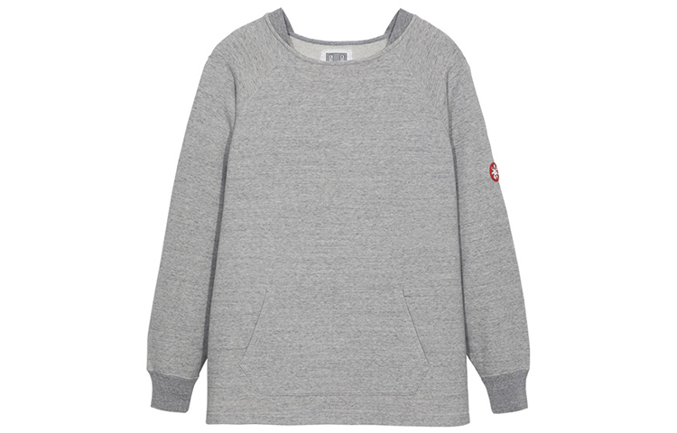 Cav Empt FW21 Logo Pullover Sweatshirt Grey ( Casual) CES19CS19