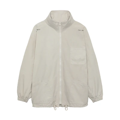 Cav Empt FW21 Loose Fit Patterned Jacket with Detachable Hood Khaki Men’s. CES20JK14