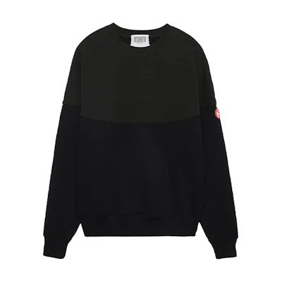 Cav Empt FW21 Panelled Crewneck Sweatshirt Unisex. CES20CS05