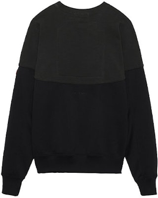 Cav Empt FW21 Panelled Crewneck Sweatshirt Unisex. CES20CS05 Lookbook Cav Empt FW21 Panelled Crewneck Sweatshirt Unisex. CES20CS05