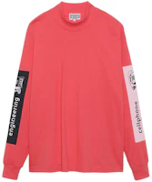 Cav Empt FW21 Pink Printed Long Sleeve Sweatshirt Unisex CES20LT03 Cav Empt FW21 Pink Printed Long Sleeve Sweatshirt Unisex CES20LT03