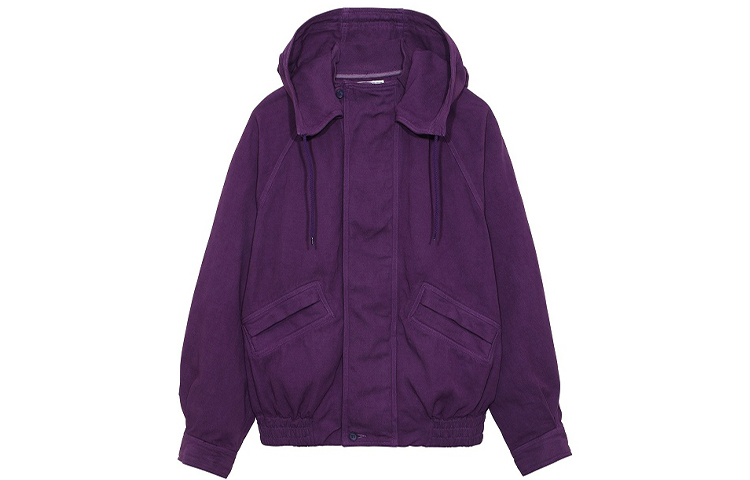 Cav Empt FW21 Purple Graphic Hoodie Jacket Unisex. CES20JK13
