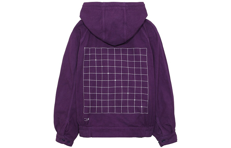 Lookbook Cav Empt FW21 紫色印花連帽外套 男女款. CES20JK13