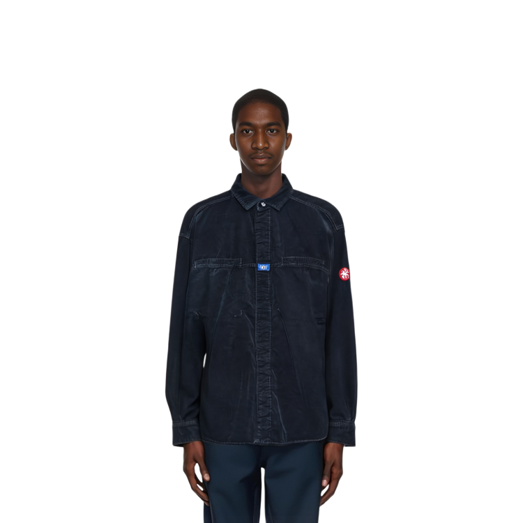 Sizing Camisa Unisex Manga Larga Multi-Bolsillos Cav Empt FW21 Color Sólido. CES20SH03