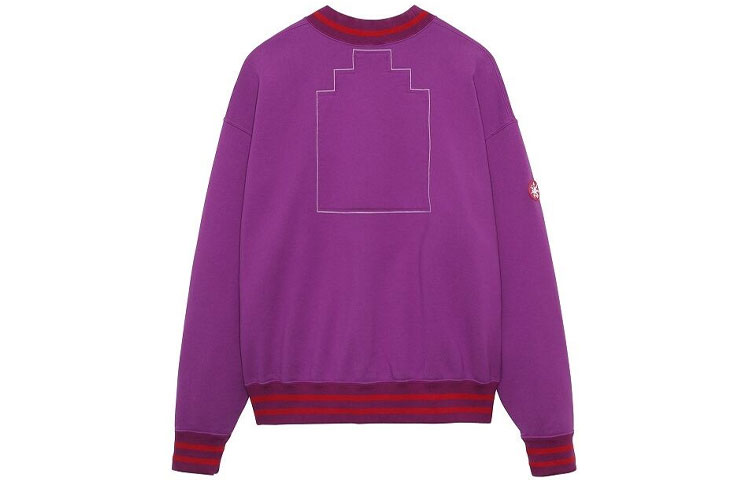 Lookbook Sudadera Cav Empt FW21 Unisex Morada Cuello Redondo Continuo. CES20CS04