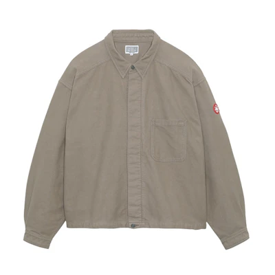 Cav Empt FW21 Unisex Cotton Raglan Sleeve Jacket Khaki CES20JK23