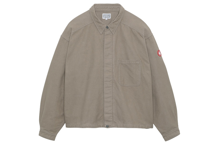 Order Cav Empt FW21 男女同款棉质拉格兰袖夹克 卡其色 CES20JK23