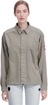 Cav Empt FW21 Unisex Cotton Raglan Sleeve Jacket Khaki CES20JK23 Shop Cav Empt FW21 Unisex Cotton Raglan Sleeve Jacket Khaki CES20JK23