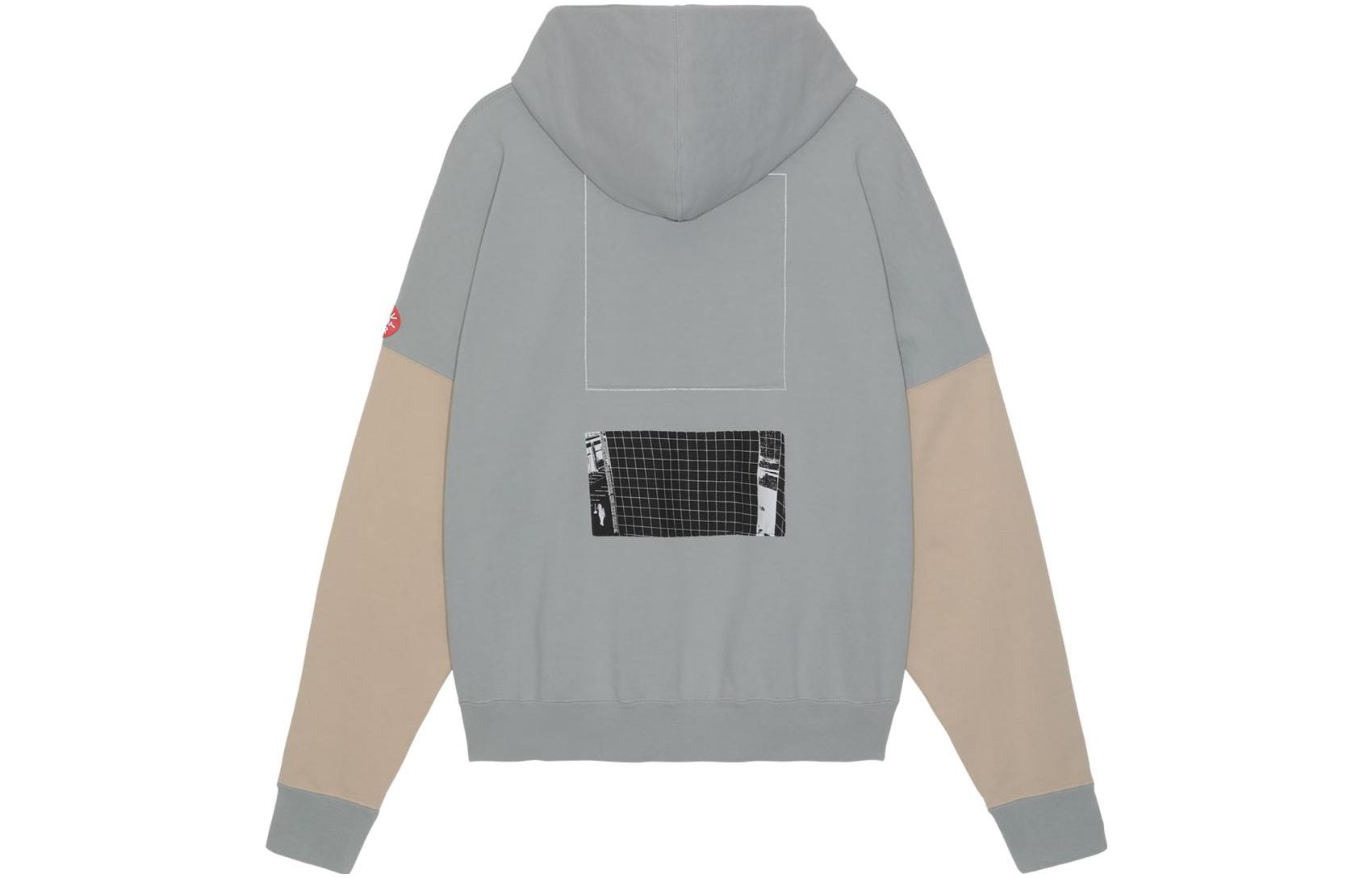 Lookbook Cav Empt FW22  Pullover Hoodie Misty Blue Double-Layered Design. CES22CS16