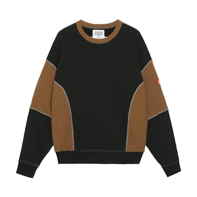 Cav Empt FW22 Pullover Sweatshirt Black with Back Patch Design. CES22A55