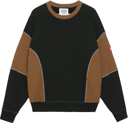 Cav Empt FW22 Pullover Sweatshirt Black with Back Patch Design. CES22A55 Order Cav Empt FW22 Pullover Sweatshirt Black with Back Patch Design. CES22A55