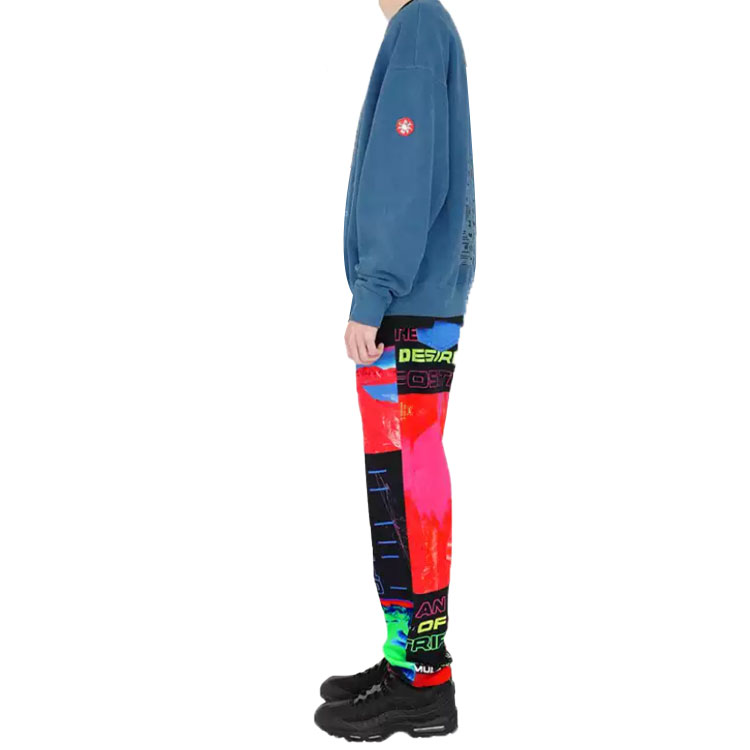 Shop キャブエンプト FW22 刺繍グラフィック クルーネック スウェット メンズ ウォッシュブルー CES7478