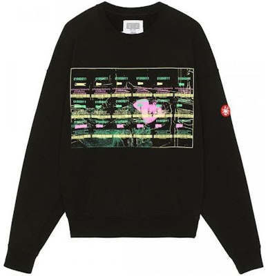 Cav Empt FW22 Graphic Crewneck Pullover Long Sleeve Sweatshirt Unisex Black CES22CS04 Buy Cav Empt FW22 Graphic Crewneck Pullover Long Sleeve Sweatshirt Unisex Black CES22CS04
