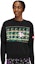 Details for Cav Empt FW22 Graphic Crewneck Pullover Long Sleeve Sweatshirt Unisex Black CES22CS04