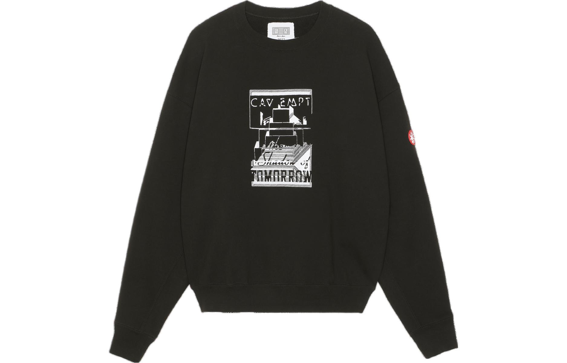 Order Sudadera Negra Gráfica Impresa Cav Empt FW22 para Hombre. CES22CS09