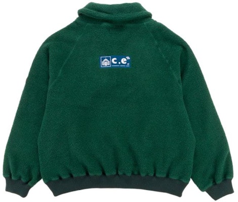 Hoodie Half-Zip Logo Bordir Cav Empt FW22 Pria Warna Hijau CES21189 Lookbook Hoodie Half-Zip Logo Bordir Cav Empt FW22 Pria Warna Hijau CES21189