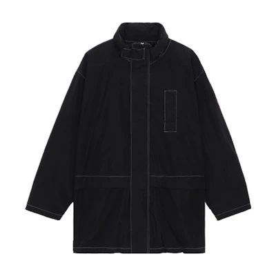 Cav Empt FW22 Overdye P/N Zip Hoodie Jacket Blue Logo Outerwear CES22A64