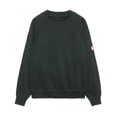 Cav Empt FW22 Overdye Raglan Piping Sweatshirt Charcoal Logo Crewneck Menswear CES21CS03