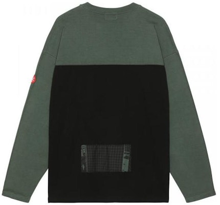 Cav Empt FW22 Patchwork Graphic Crewneck Sweatshirt Green (). CES22LT05 Lookbook Cav Empt FW22 Patchwork Graphic Crewneck Sweatshirt Green (). CES22LT05