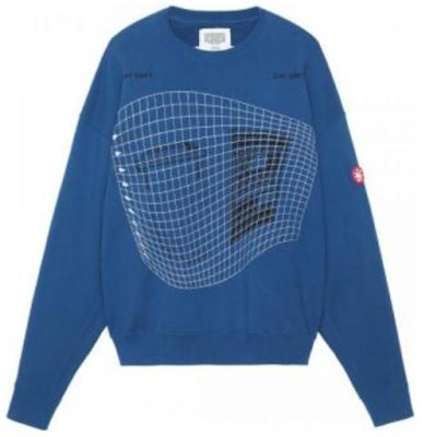 Cav Empt FW22 Plaid Print Crewneck Sweatshirt Unisex - Dark Blue. CES22CS03 Buy Cav Empt FW22 Plaid Print Crewneck Sweatshirt Unisex - Dark Blue. CES22CS03