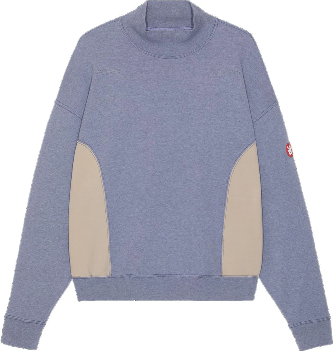 cav-empt-fw-22-side-panel-mock-neck-pullover-sweatshirt-purple-ces-22-a67