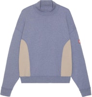 Cav Empt FW22 Side Panel Mock Neck Pullover Sweatshirt Purple . CES22A67 Cav Empt FW22 Side Panel Mock Neck Pullover Sweatshirt Purple . CES22A67