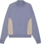 Buy Cav Empt FW22 Side Panel Mock Neck Pullover Sweatshirt Purple . CES22A67