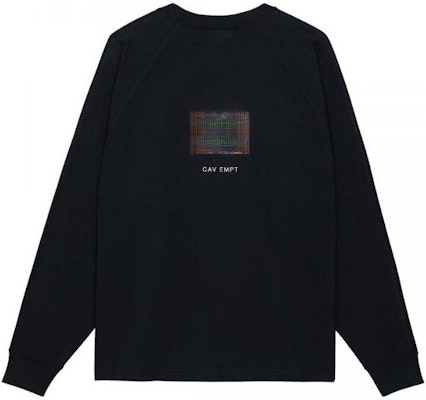 Cav Empt FW22 Unisex Graphic Print Sweatshirt Black. CES22LT04 Lookbook Cav Empt FW22 Unisex Graphic Print Sweatshirt Black. CES22LT04