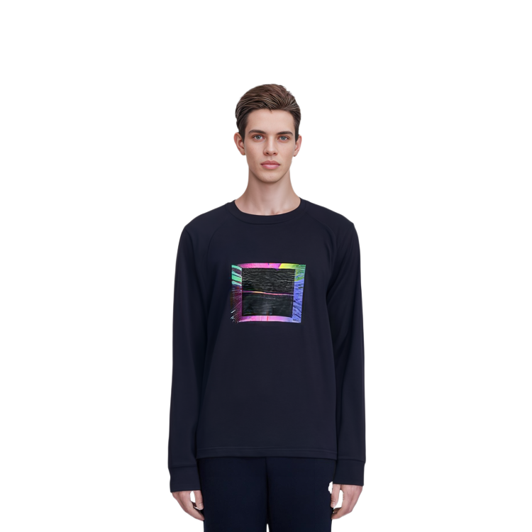 Shop Cav Empt FW22 Unisex Sweatshirt Hitam dengan Grafik. CES22LT04