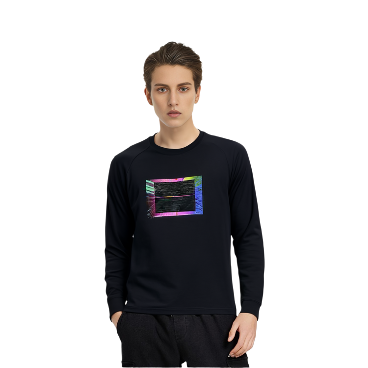 Details for Cav Empt FW22 Unisex Sweatshirt Hitam dengan Grafik. CES22LT04