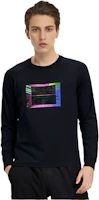 Details for Cav Empt FW22 男女同款黑色圖案印花長袖上衣。 CES22LT04