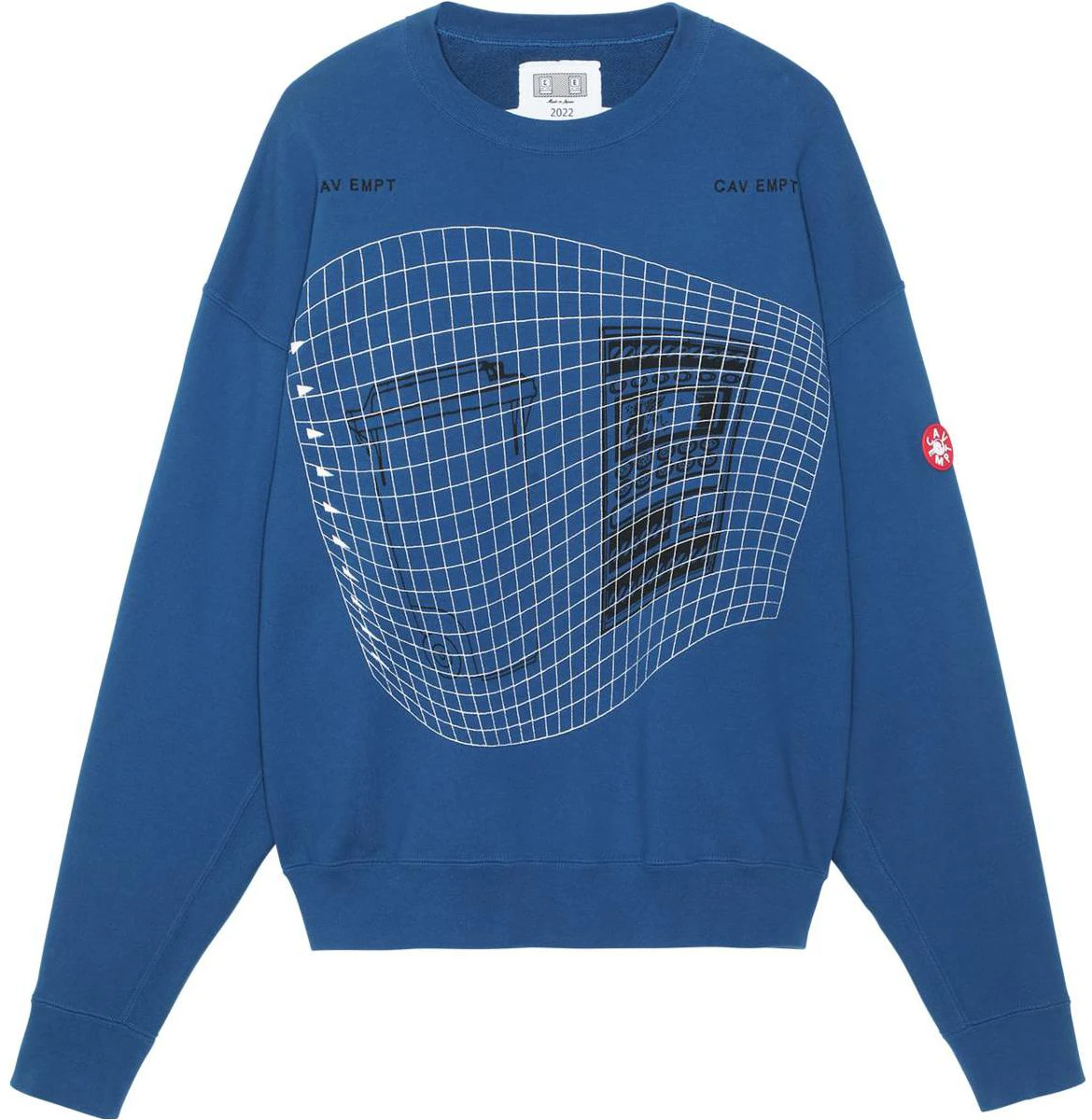 cav-empt-fw-22-waste-grid-geometric-print-crew-neck-sweatshirt-blue-men-s-ces-22-a40