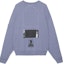 Lookbook Cav Empt FW22 Waste Grid Geometric Print Crewneck Sweatshirt Purple . CES22A40