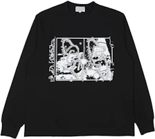 Cav Empt Geometric Print Crewneck Long-Sleeve Sweatshirt Black () CES22LT01 Cav Empt Geometric Print Crewneck Long-Sleeve Sweatshirt Black () CES22LT01