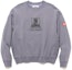 Buy Cav Empt Geometric Print Crewneck Long Sleeve Sweatshirt Grey - . CES22CS02