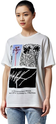 Cav Empt Graffiti Photo Line Tee Unisex White CES18T22-WH Cheap Cav Empt Graffiti Photo Line Tee Unisex White CES18T22-WH