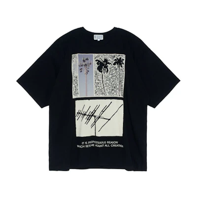 Cav Empt Graphic Line Art Unisex Black T-Shirt CES18T22