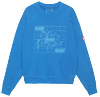 Cav Empt Graphic Print Crewneck Pullover Sweatshirt Blue - CES23CS03 Cav Empt Graphic Print Crewneck Pullover Sweatshirt Blue - CES23CS03