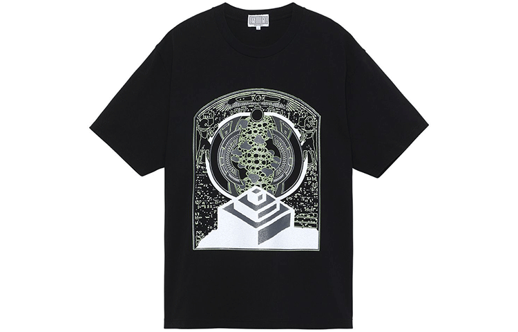 Cav Empt Graphic Print Crewneck Short Sleeve T-Shirt Black - Gift Idea CES20T02-8
