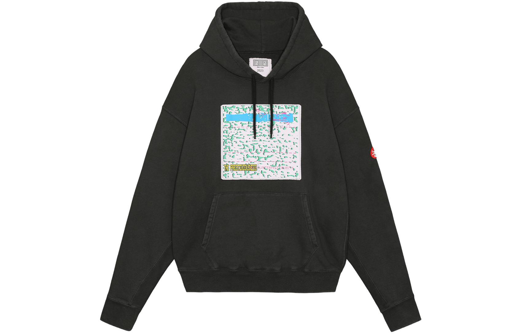 Cav Empt Graphic Print Hoodie Unisex Black. CES24CS06 圖 2