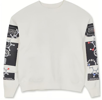 Cav Empt Graphic Print Pullover Sweatshirt Unisex Couple White. CES21CS07 Buy Cav Empt Graphic Print Pullover Sweatshirt Unisex Couple White. CES21CS07