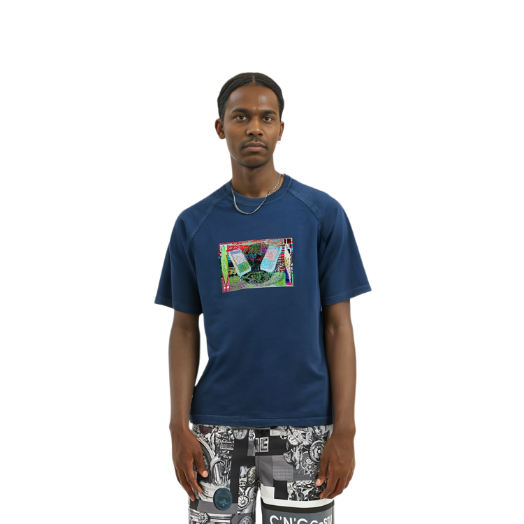 Sizing Cav Empt Kaos Unisex Lengan Pendek dengan Desain Grafis. CES22T24