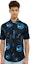 Shop Cav Empt Hidden Button Printed Short Sleeve Shirt Unisex Black CES19SH10