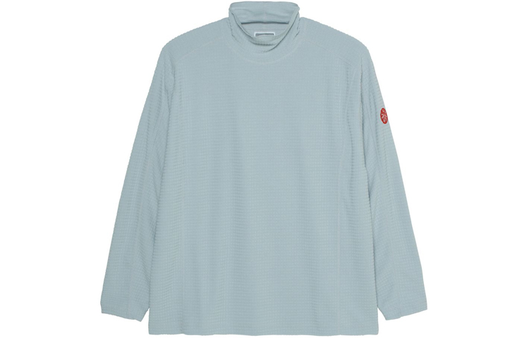 Cav Empt High-Neck Fleece Sweatshirt Gray CES18CS19-GREY